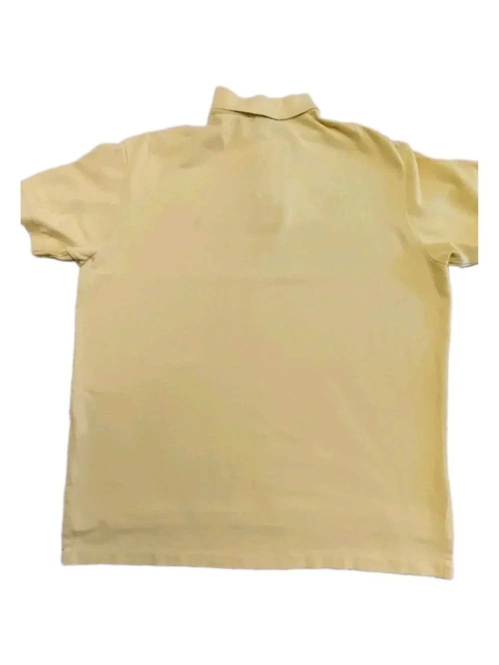 Polo Ralph Lauren Men XL Polo Golf Yellow Short Sleeve Preppy Logo
